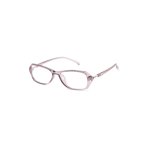 Nashi Pear 1903 Pink Rectangular Glasses on a white background