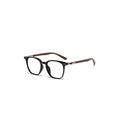 Nashi Pear 6121 Round Square Eyeglasses, single pair on a white background