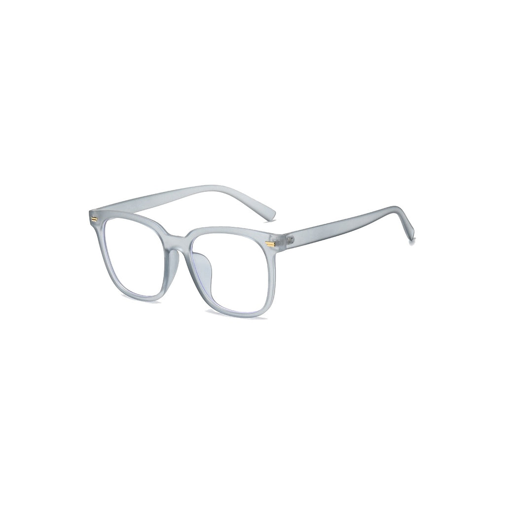 Nashi Pear 12009 Gray Square Glasses on a white background