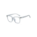 Nashi Pear 12009 Gray Square Glasses on a white background