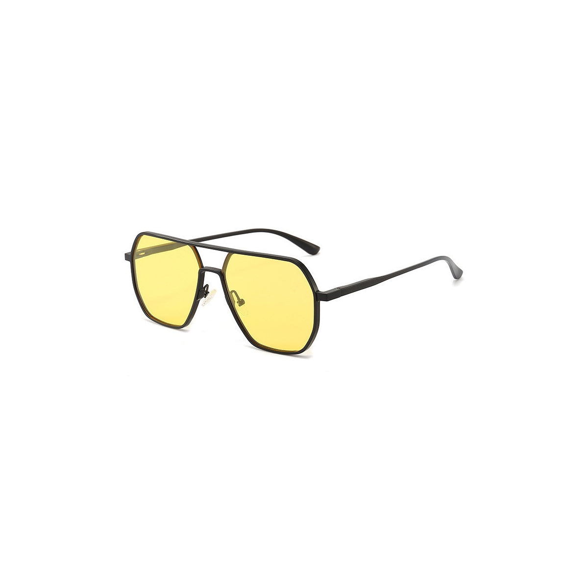 Nashi Pear 8692 Aviator Sunglasses, single pair on a white background