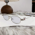 Nashi Pear 98145 white temple light gray lenses