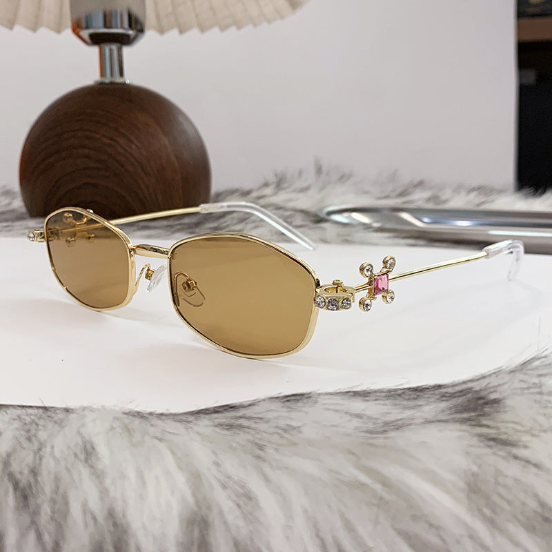 Nashi Pear 98145 gold frame light brown lenses