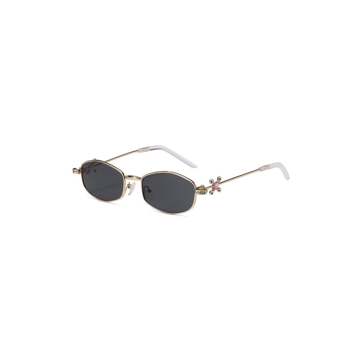 Nashi Pear 98145 Round Sunglasses, single pair on a white background