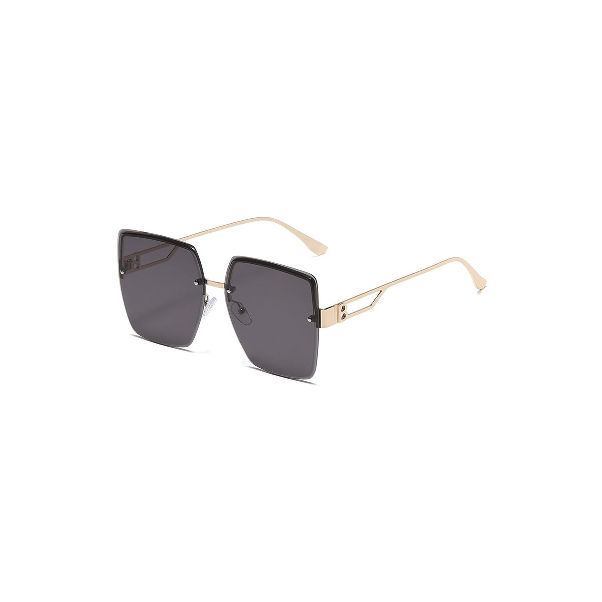 Nashi Pear 8815 Square Sunglasses, single pair on a white background