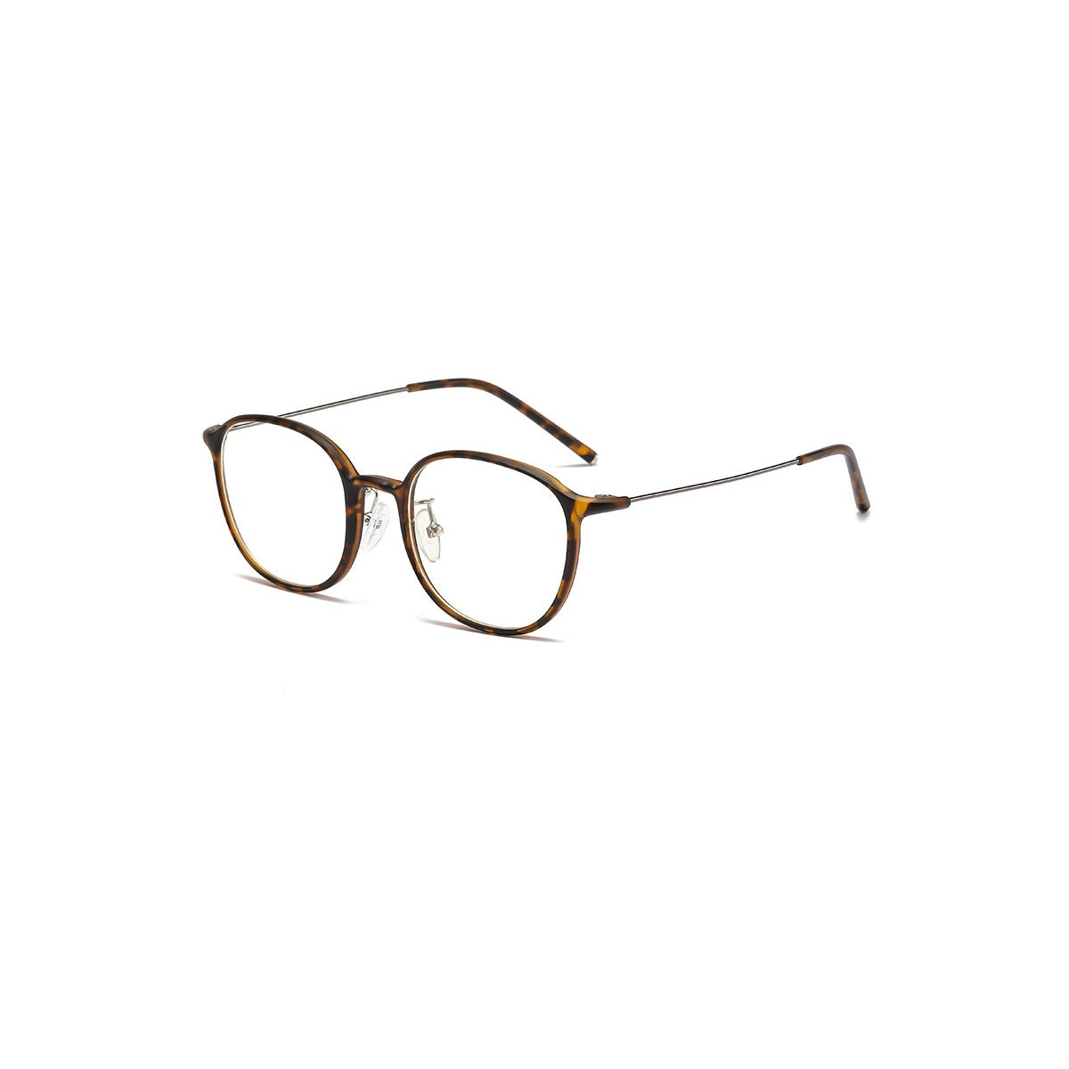 Nashi Pear 6020 Rounded Square Eyeglasses, single pair on a white background