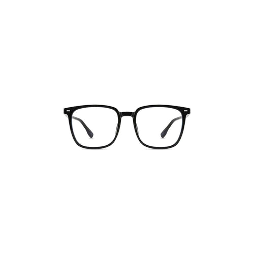 Nashi Pear 23782 Black Square Glasses on a white background