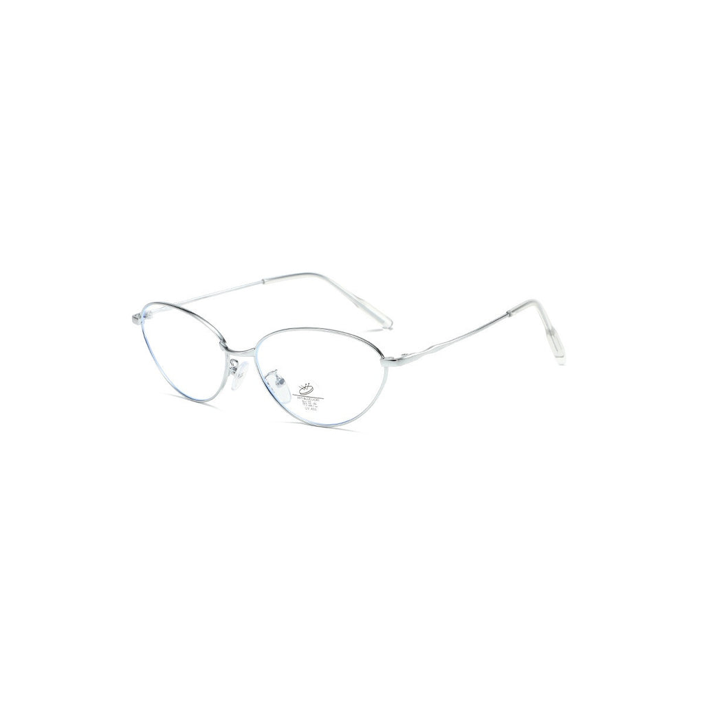 Nashi Pear 9050 Oval Eyeglasses, single pair on a white background