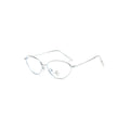 Nashi Pear 9050 Oval Eyeglasses, single pair on a white background