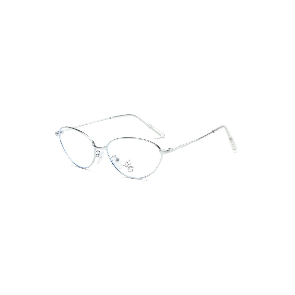 Nashi Pear 9050 Oval Eyeglasses, single pair on a white background