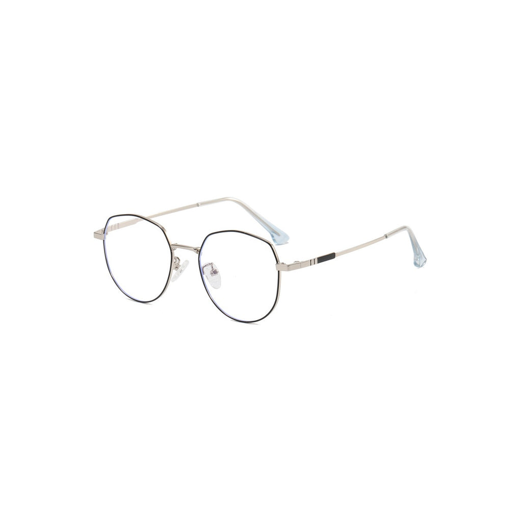 Nashi Pear 6839 Round Eyeglasses, single pair on a white background