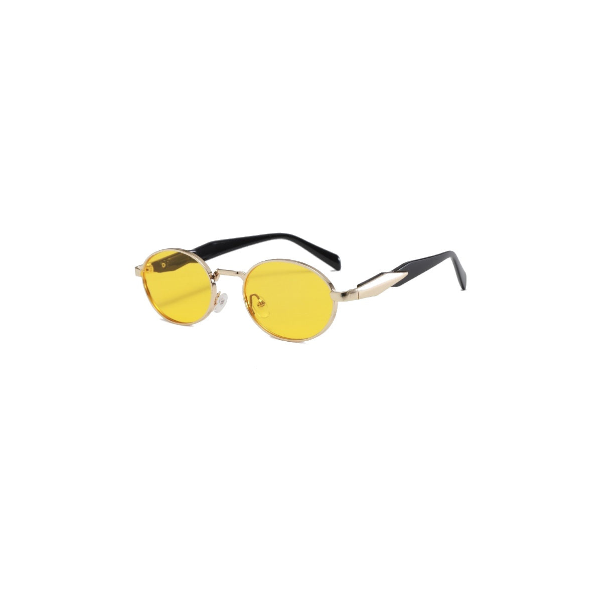 Nashi Pear 34102 Round Sunglasses on a white background