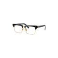 Nashi Pear 5101 Browline Square Eyeglasses, single pair on a white background