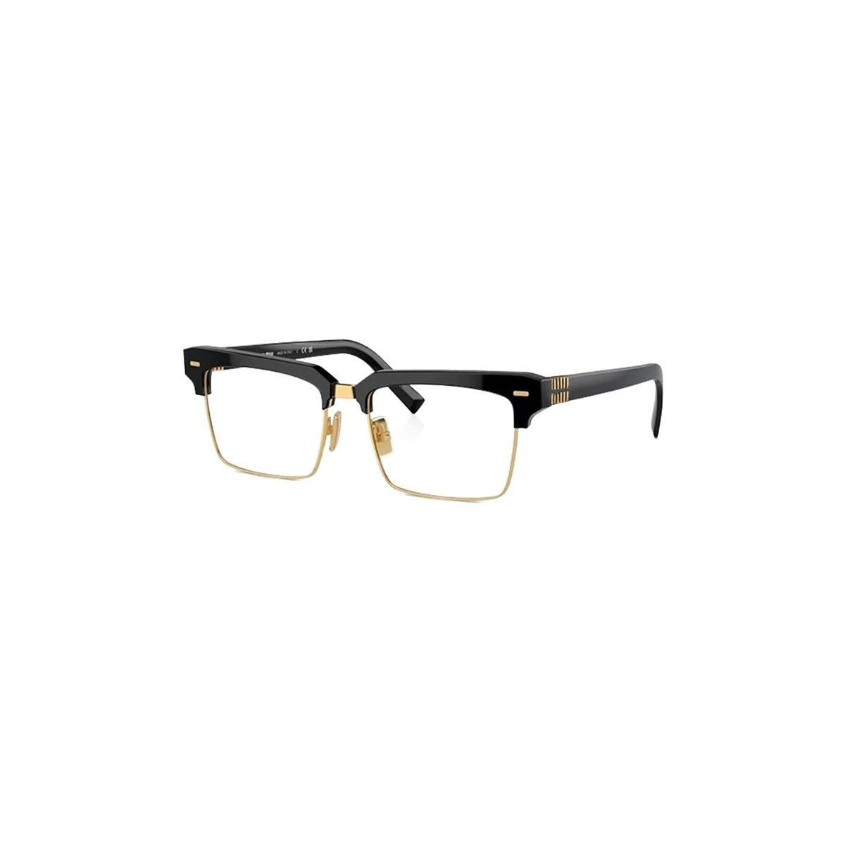 Nashi Pear 5101 Browline Square Eyeglasses, single pair on a white background