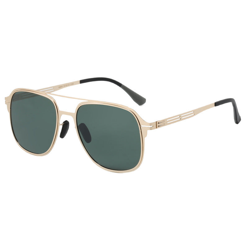 Nashi Pear 9804 gold frame green lenses