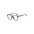 Nashi Pear 9181 Black Square Glasses on a white background