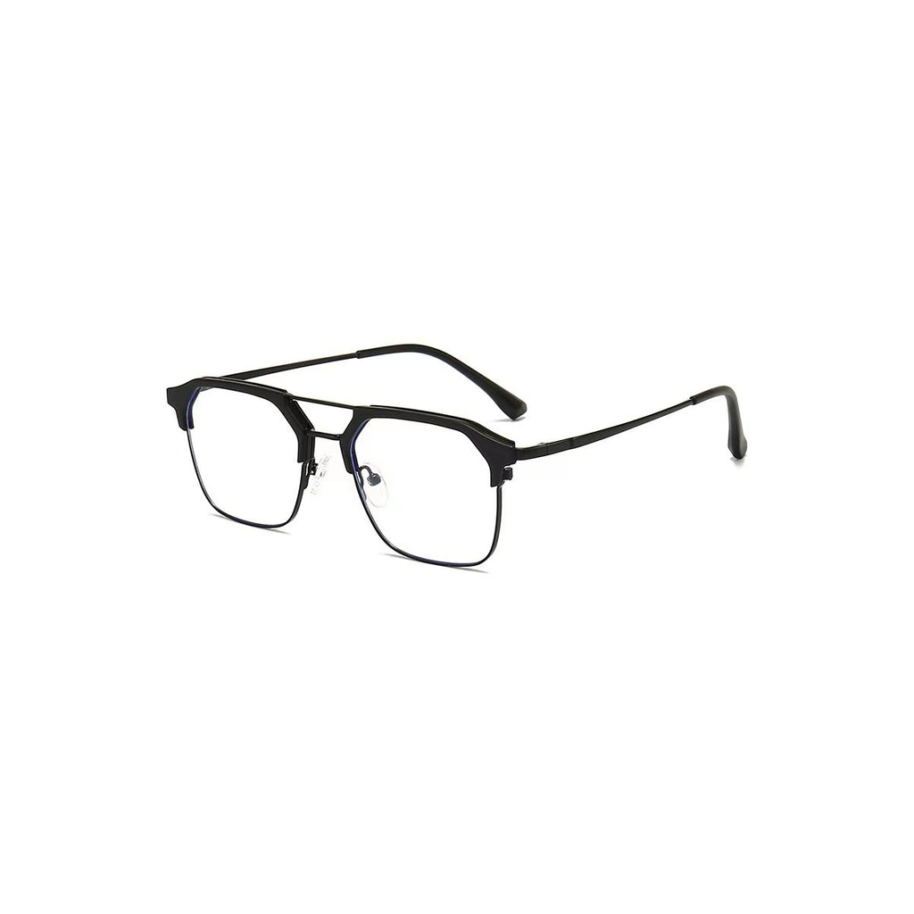 Nashi Pear 823 Browline Eyeglasses, single pair on a white background