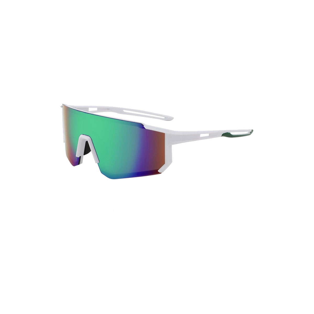 Nashi Pear T122 sport shield sunglasses on a white background