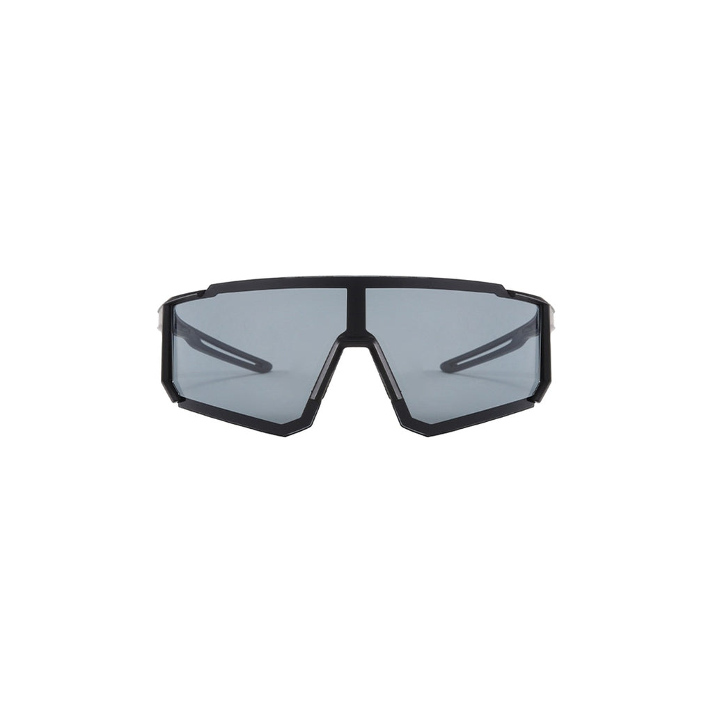 Nashi Pear Angular Shield Sunglasses on a white background