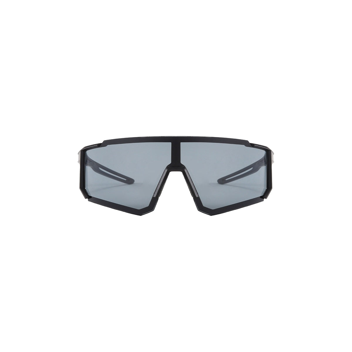 Nashi Pear Angular Shield Sunglasses on a white background