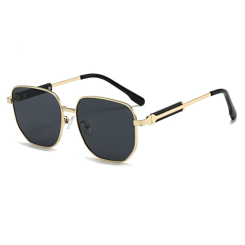 Nashi Pear NCH109 gold frame black gray lenses