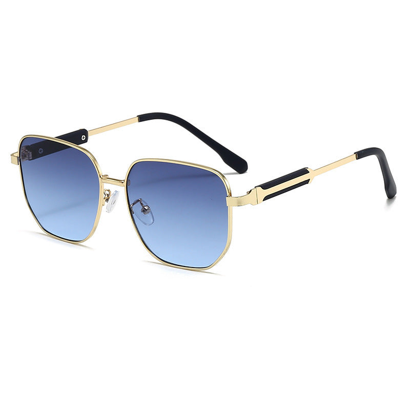 Nashi Pear NCH109 gold frame blue gradient lenses