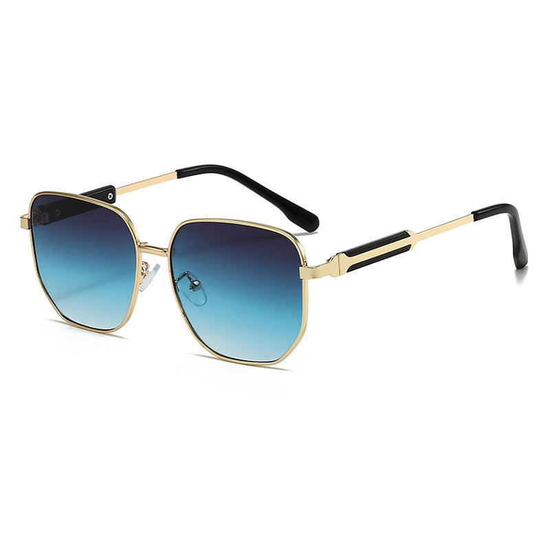 Nashi Pear NCH109 gold frame green gradient lenses