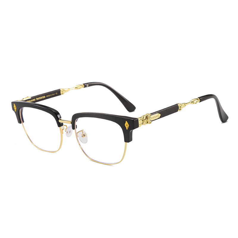Nashi Pear 2275 black frame gold accents