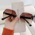 Nashi Pear 9231 gold frame brown gradient lenses