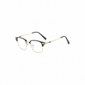 Nashi Pear 9300 Browline Square Eyeglasses on white background