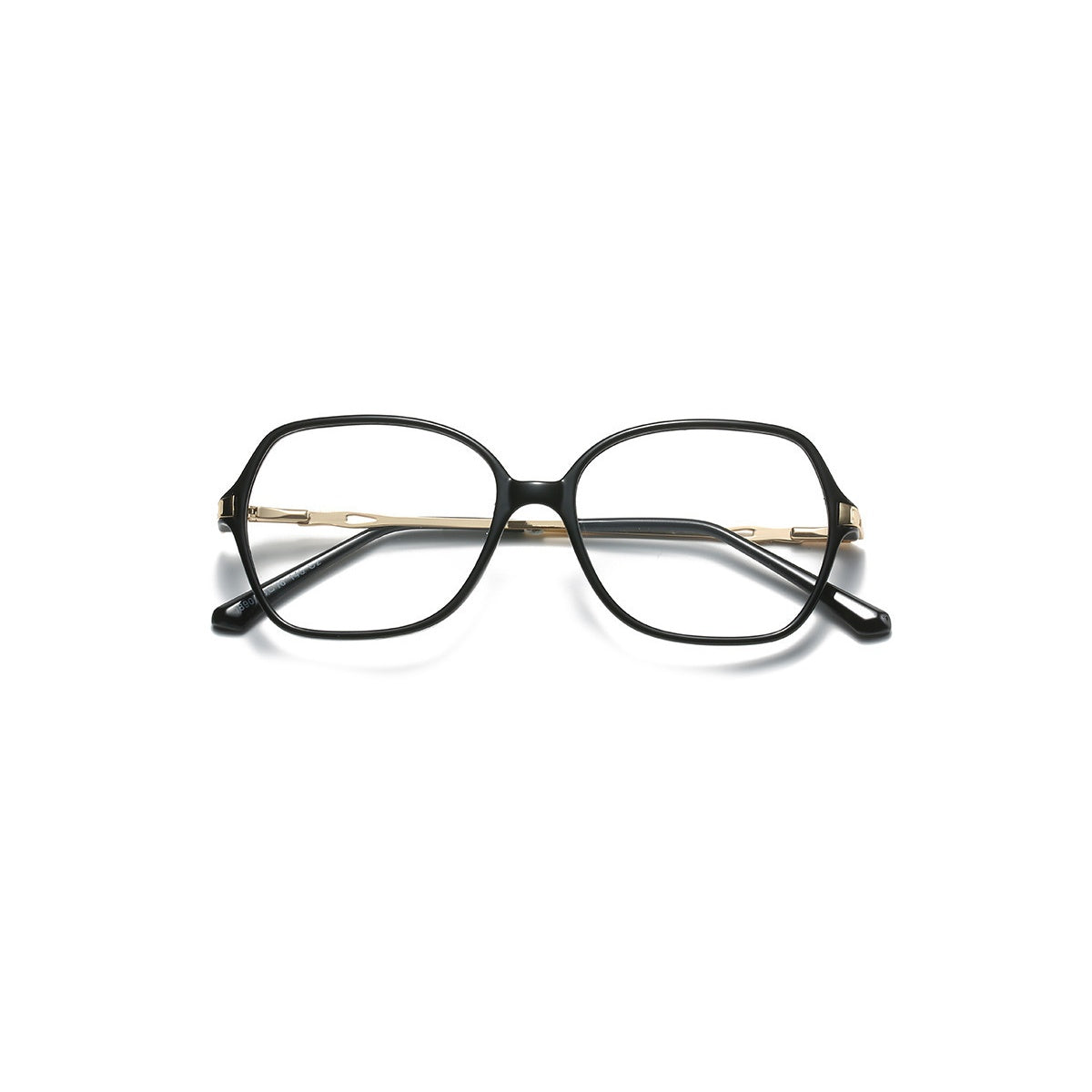 Nashi Pear 1890 Square Eyeglasses, single pair on a white background