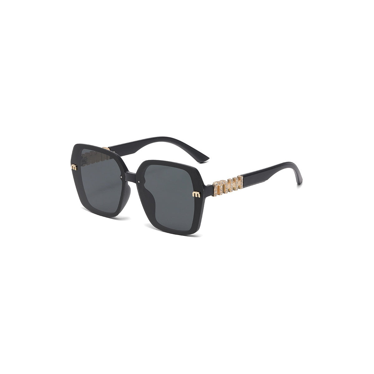 Nashi Pear 2811 Square Sunglasses, single pair on a white background