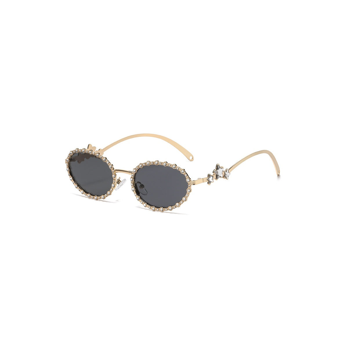 Nashi Pear 98135 round sunglasses on a white background