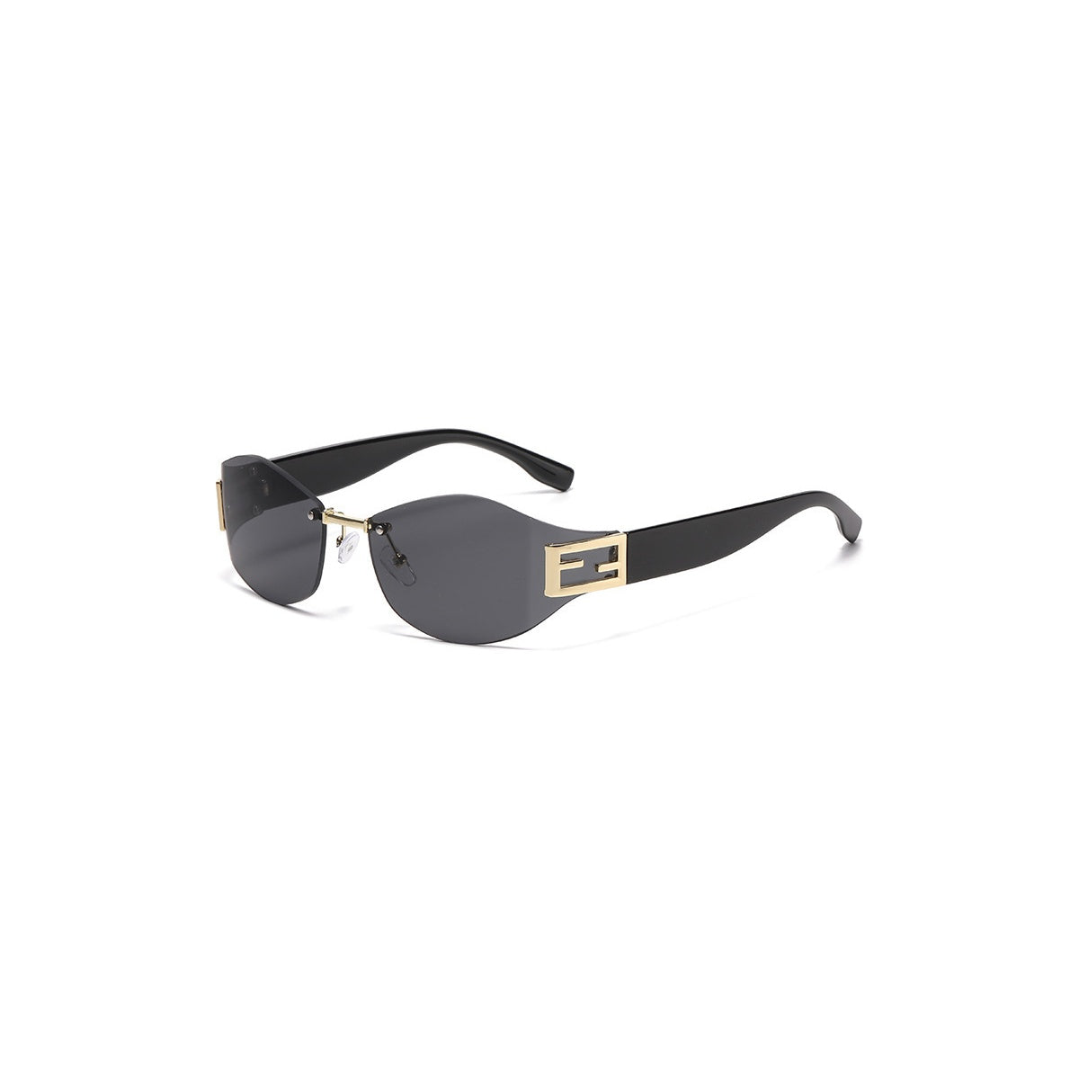 Nashi Pear 90328 geometric sunglasses on a white background