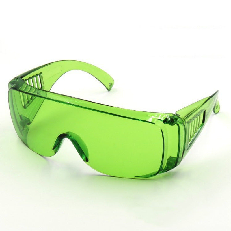 Nashi Pear W817 Shield Fashion Eyewear: Light Green Lens