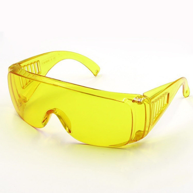 Nashi Pear W817 Shield Fashion Eyewear: Yellow Lens