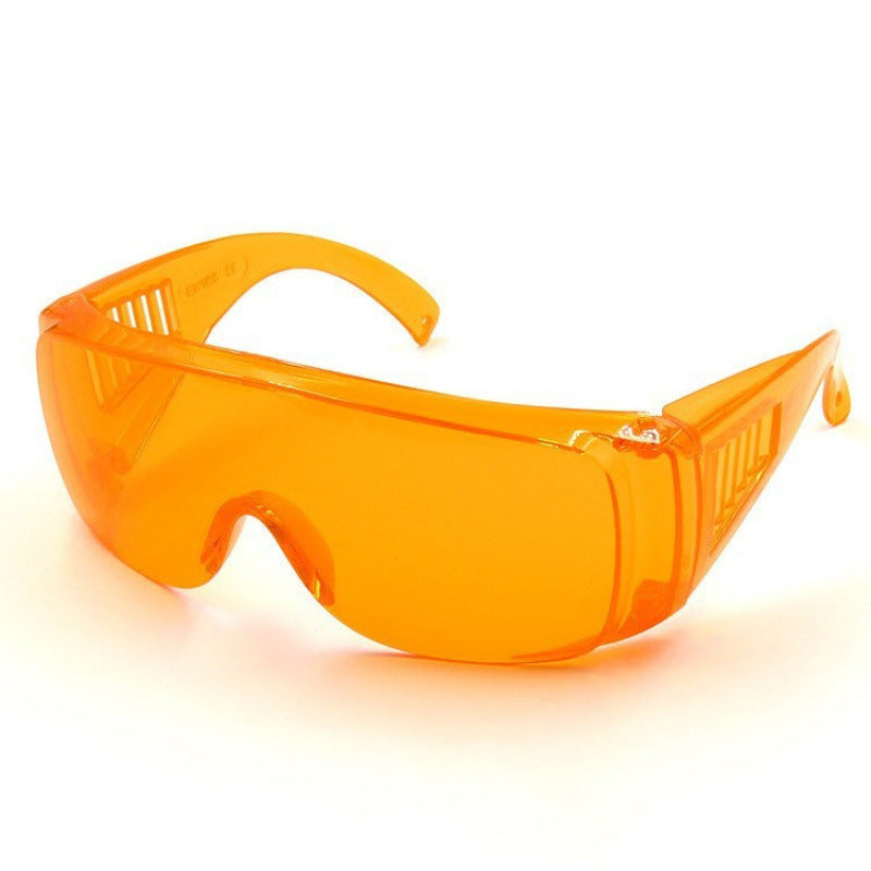 Nashi Pear W817 Shield Fashion Eyewear: Orange Lens