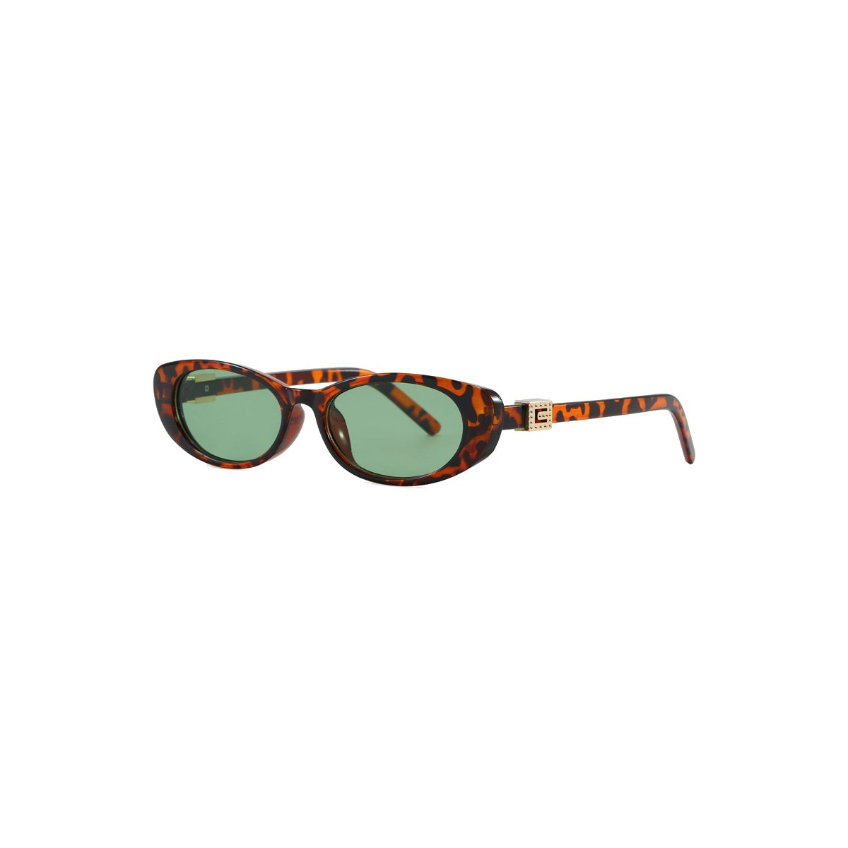 Women's Retro Cat-Eye Sunglasses - Model 12 on a white background