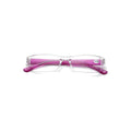 Nashi Pear 8002 Clear Rectangular Glasses on a white background