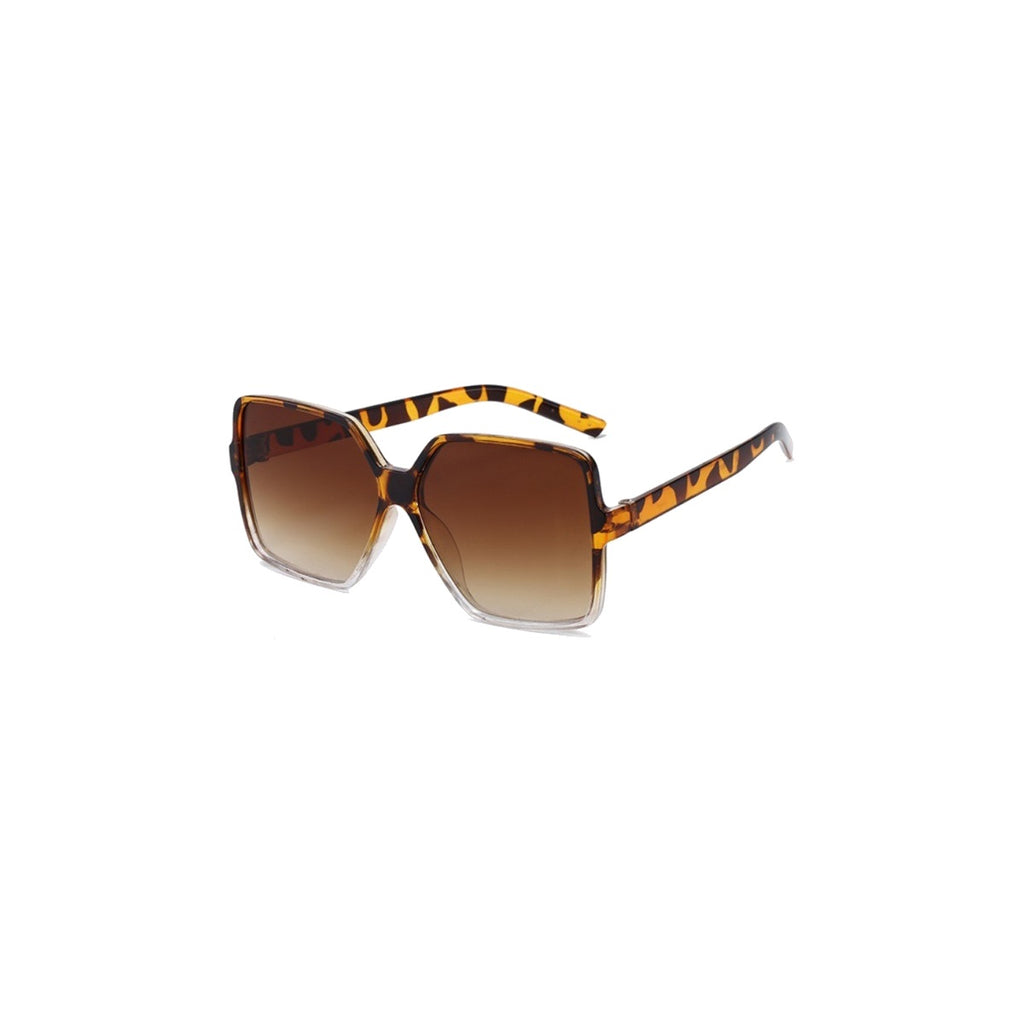 Nashi Pear 5226 Oversized Square Sunglasses, single pair on a white background