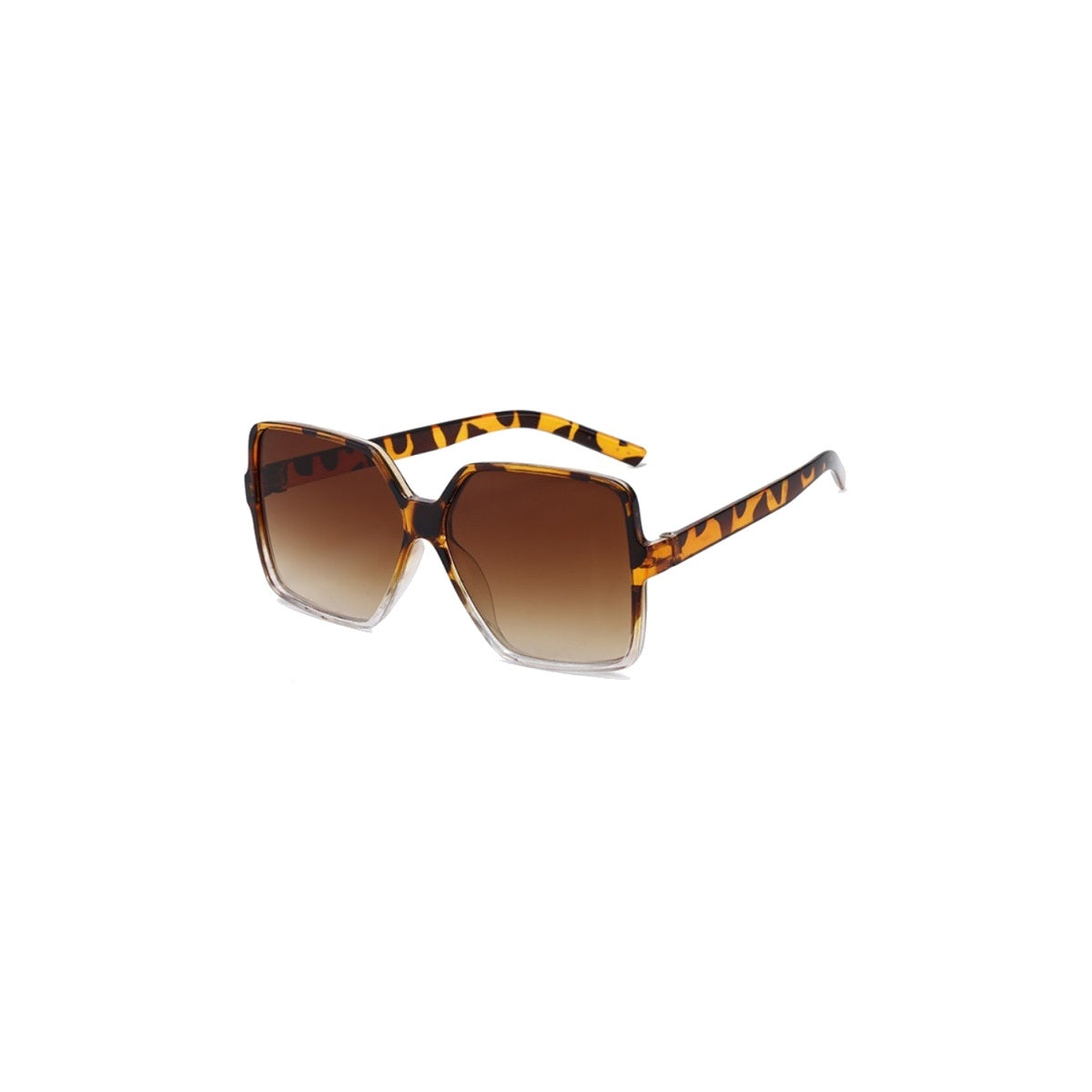 Nashi Pear 5226 Oversized Square Sunglasses, single pair on a white background