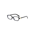 Nashi Pear 9647 Gold-Accent Rectangular Glasses on a white background