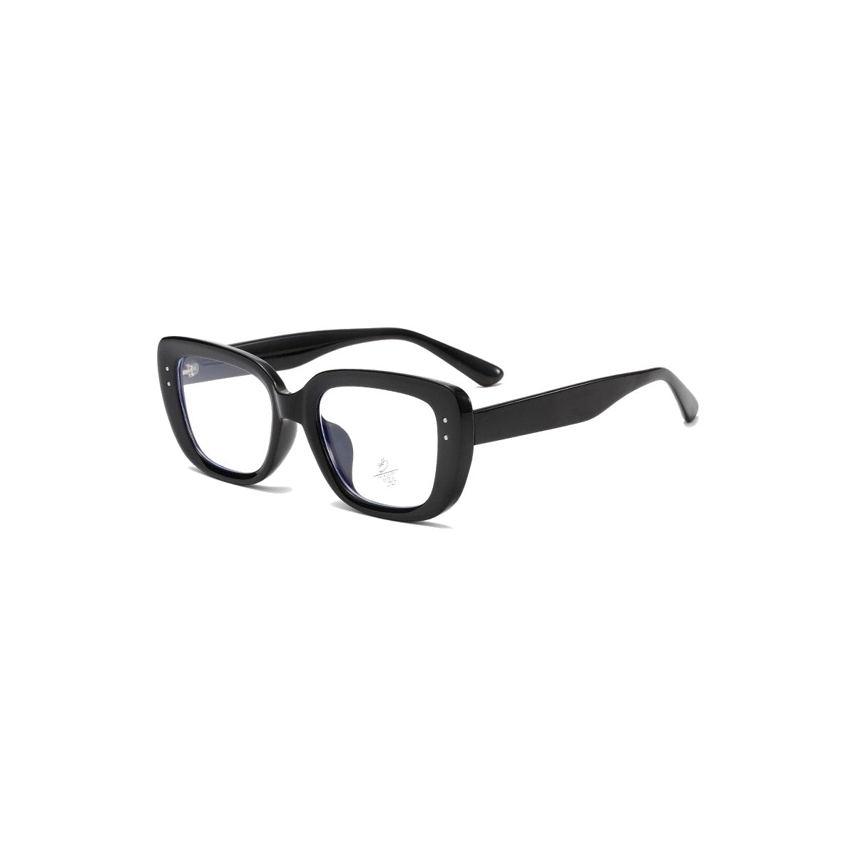 Nashi Pear 2687 Studded Square Glasses on a white background