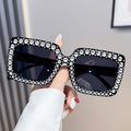 Nashi Pear 3100 black square sunglasses