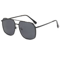 Nashi Pear 8568 aviator sunglasses, Black frame with gray lenses