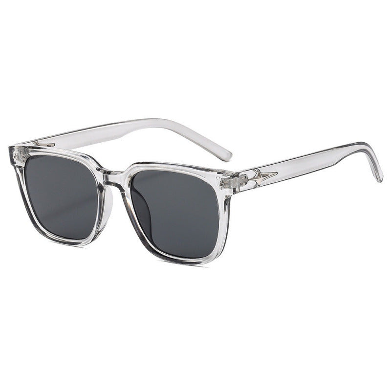 Nashi Pear 9032 sunglasses: Clear gray frame, gray lenses